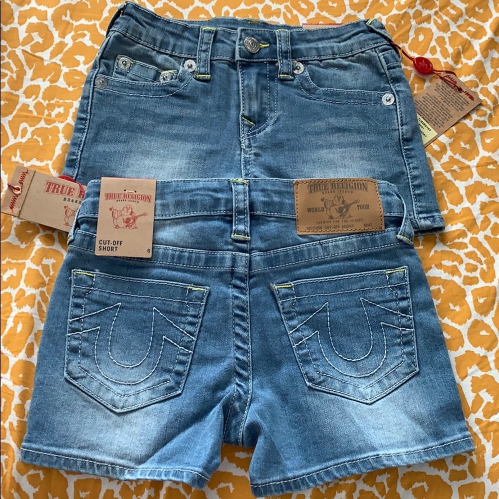 Girls True Religion Shorts